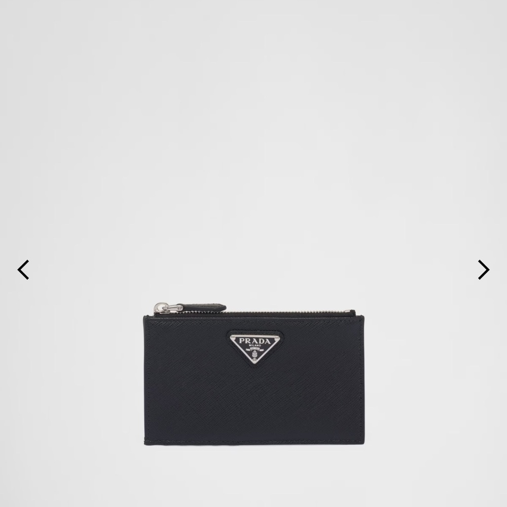 PRADA —- Saffiano leather card holder - Picture 7 of 10